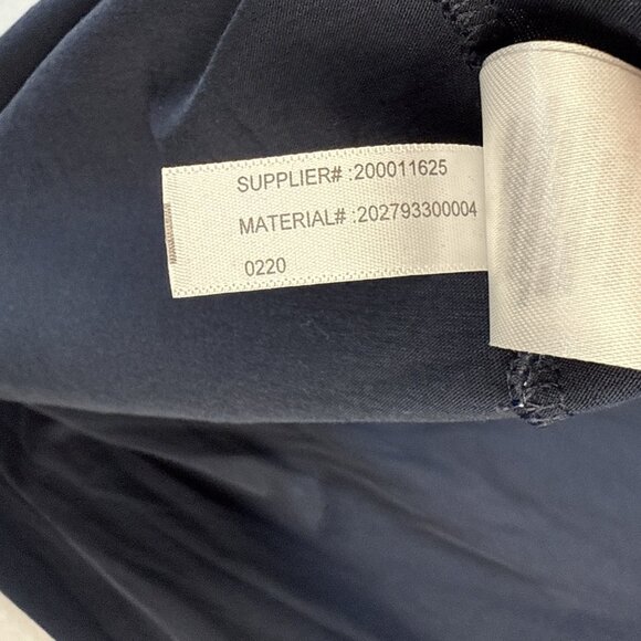 NWT Lauren Ralph Lauren Short Embroidered Sleeve Top Womens 2x Plus Size Navy B - Picture 11 of 12